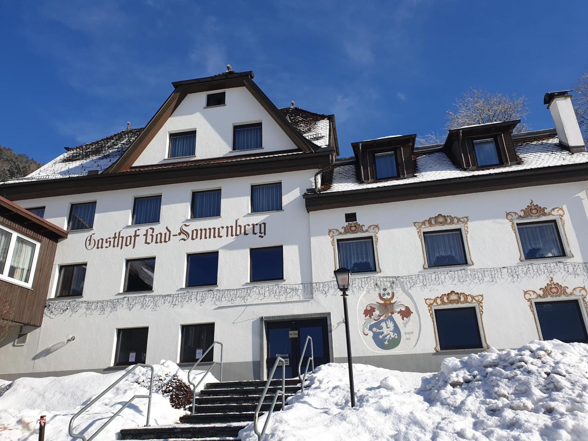 Gasthof Bad Sonnenberg Nüziders Eksteriør billede
